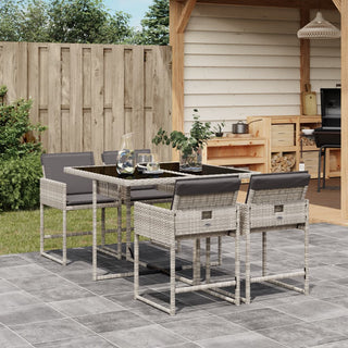 Tuinset Met Kussens Poly Rattan