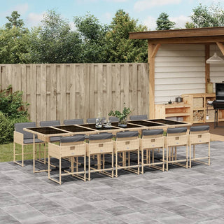 Tuinset Met Kussens Poly Rattan