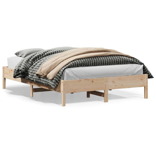 Bedframe Massief Grenenhout 120 X 190 Cm