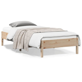 Bedframe Massief Grenenhout 120 X 190 Cm