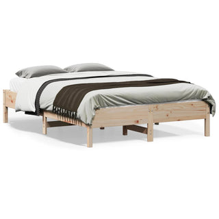 Bedframe Massief Grenenhout 120 X 190 Cm