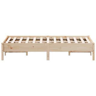 Bedframe Massief Grenenhout 120 X 190 Cm