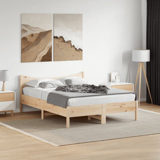 Bedframe Massief Grenenhout 140X200 Cm