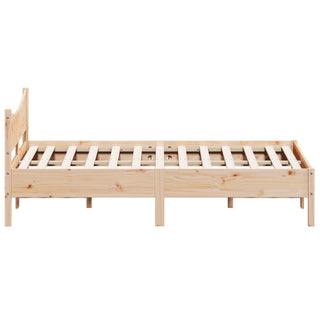 Bedframe Massief Grenenhout 140X200 Cm