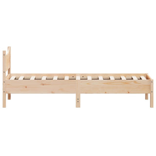 Bedframe Massief Grenenhout 90X200 Cm