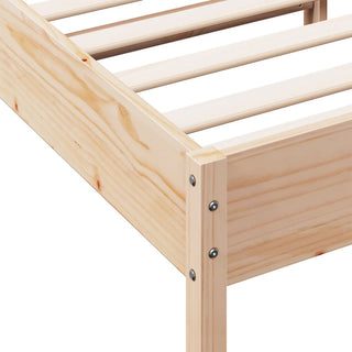 Bedframe Massief Grenenhout 90X200 Cm