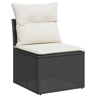 8-Delige Loungeset Met Kussens Poly Rattan