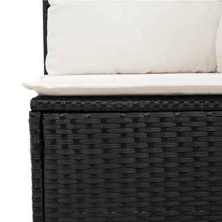 8-Delige Loungeset Met Kussens Poly Rattan