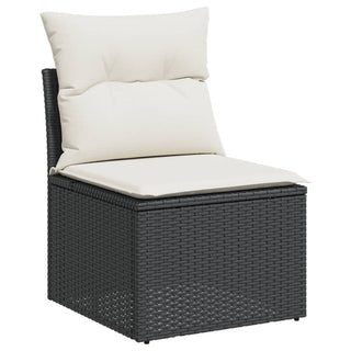 6-Delige Loungeset Met Kussens Poly Rattan